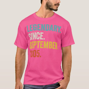 17 års ålder sedan september 2005 17th B T Shirt