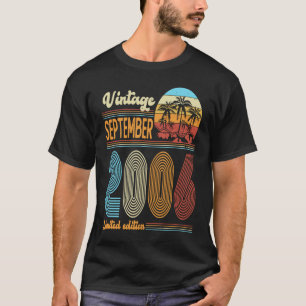 17 ÅRS ÅLDERSDAGENS Vintage september 2006 T Shirt