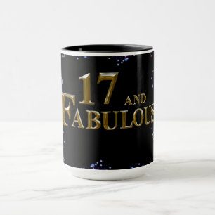 17-årsdag mugg