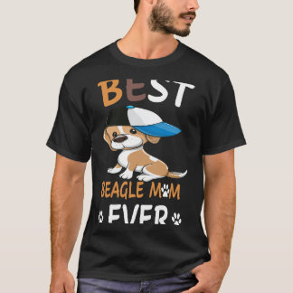 17 Bästa Beagle Mamma någonsin T Shirt