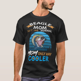 17 Beagle Mamma Cooler T Shirt