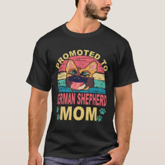 17 Befordrad Till Tysk Shepherd Mamma Tysk Shepher T Shirt