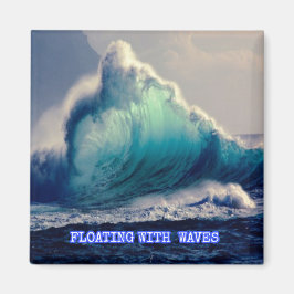 17.Blåhavsvatten vinkarare, gåvor till havs älskar Magnet