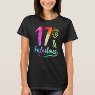 17:e 17:2005 Födelsedag 2021 Tonåring flickors sys T Shirt
