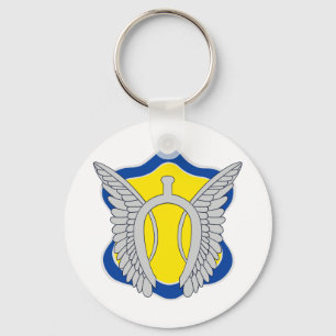 17:e Cavalry Regiment Färg-plåster Nyckelring