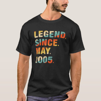 17:e födelsedag ger 17 år gammal förklaring sedan t shirt