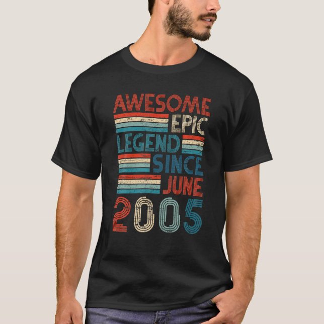 17:e födelsedag ger Fantastisk Epic-förklaring sed T Shirt (Framsida)