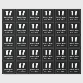 17:e födelsedagen - Art Deco Inspired Titta "17",  Presentpapper