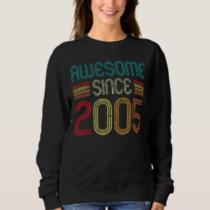 17:e födelsedagen Fantastisk sedan 2005 17 år gamm T Shirt