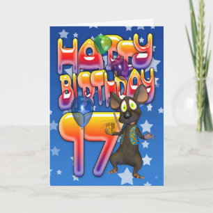 17:e födelsedagskortet, Grattis på födelsedagen Kort