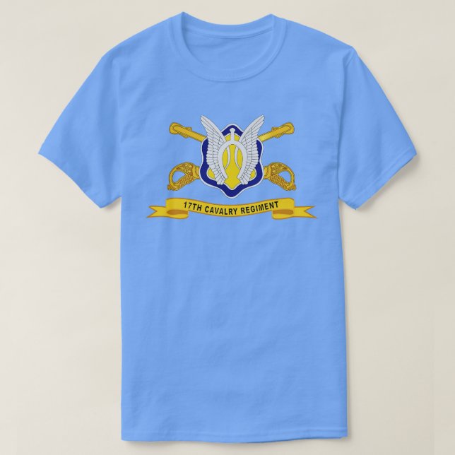 17:e kavalleriregementet med BR-band T Shirt (Design framsida)