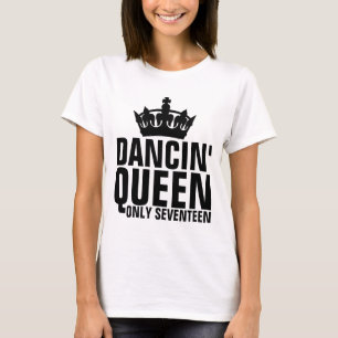 17:E SJUNDE BIRTHDAY GIRLS T-SHIRTS