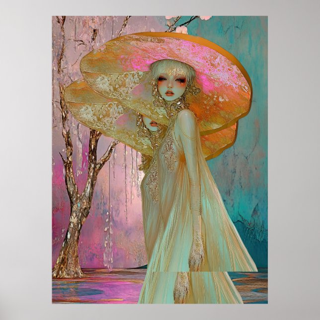 *~* 17 FD2 Nouveau Fantasy Etheral Dreamlike Poster (Framsidan)