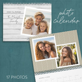 17 Foto Mall med Moderna Mönster Kalender