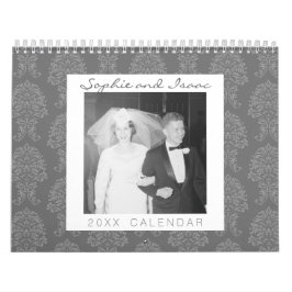 17 Fotokollage- och dämparmönster Kalender