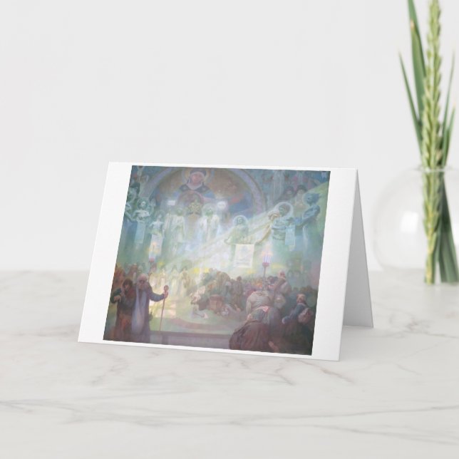 #17 Heliga Athos, Mucha Kort (Framsida)