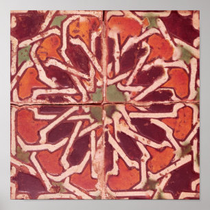 17:Isnik Tile, 1600-talet Poster