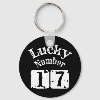 17 - Lucky Number 17 Tur Nyckelring
