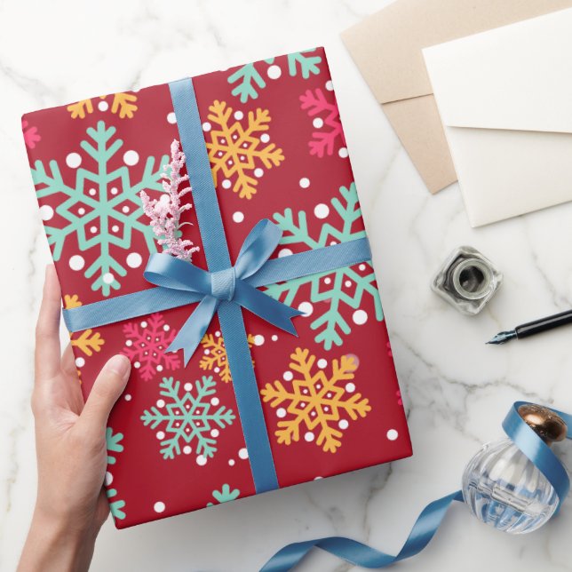 #17 Nautiska havets Pappra "stor Storlek" Presentpapper (Gåvor)