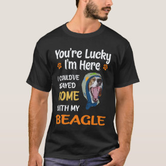 17 Stannade hemma med min beagle T Shirt