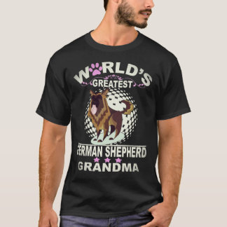 17 Världens Bästa Tyska Vargfarmor Tysk T Shirt