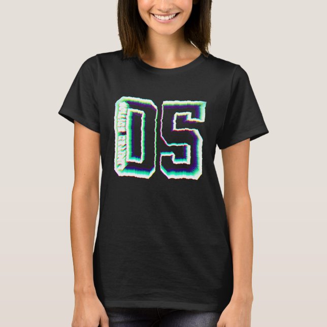 17 Years  2005 College 17th Birthday T Shirt (Framsida)