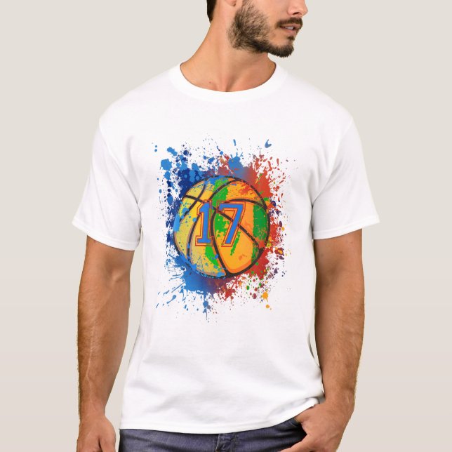 17 Years Old 17th Birthday T Shirt (Framsida)
