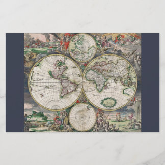 17th Århundradevärldskarta