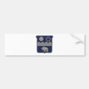 17th Infanterit Regiment militär lappar Bildekal
