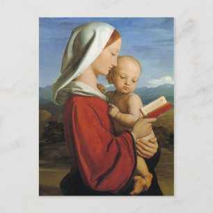 1800-talet "Scottish Virgin and Child" Vykort