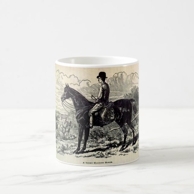 1800-talets avtryck kaffemugg (Center)