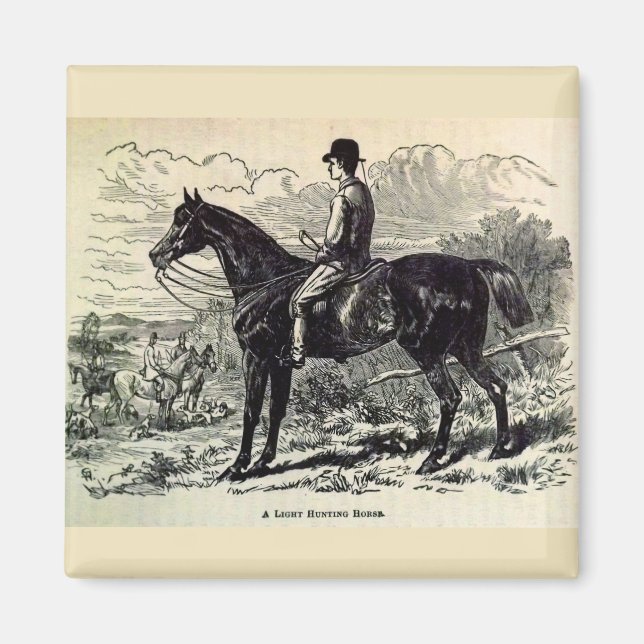 1800-talets avtryck magnet (Framsidan)