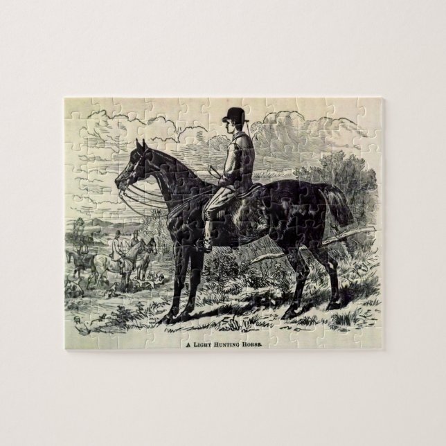 1800-talets avtryck pussel (Horisontell)