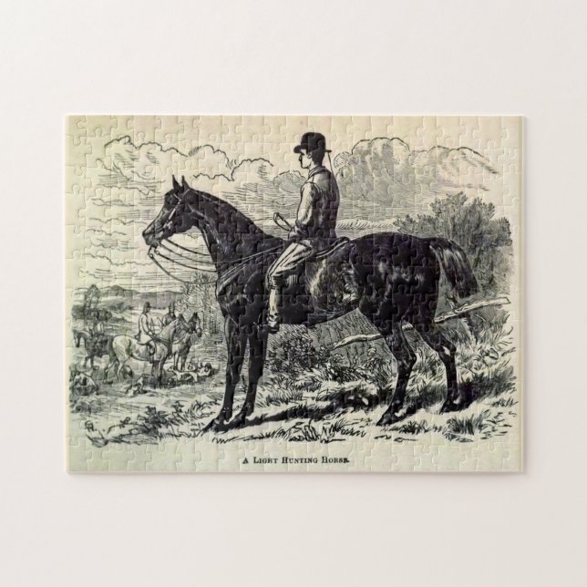 1800-talets avtryck pussel (Horisontell)