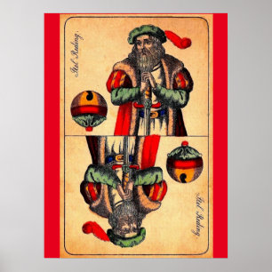 1800-talets betalkort nr 2 poster