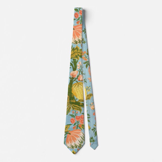 1800-talets Blommönster Slips (Framsida)