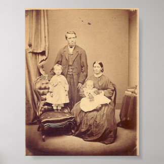 1800-talets familj Poster