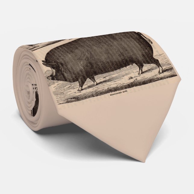 1800-talets gris-tryck Berkshire sow no 2 Slips (Rullad)