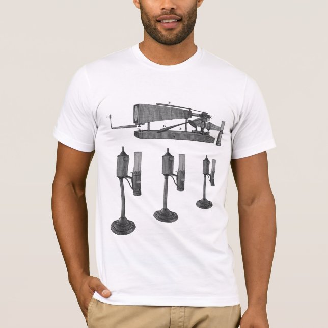 1800-talets instrument för mikroskopisk vetenskap tee (Framsida)