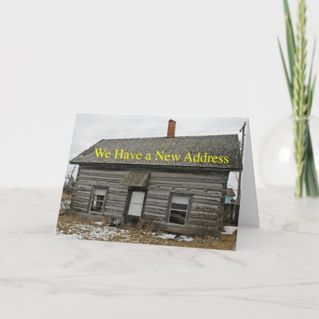 1800-talets kabinbyte av Adress-kort Meddelande (Framsida)