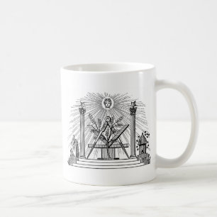 1800-talets masochering av Kenning-blockering Kaffemugg