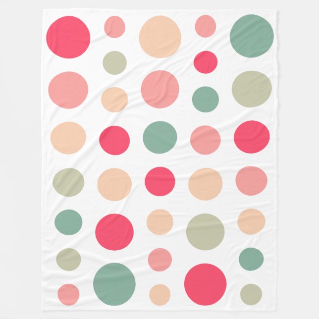 180115 - Färg 01 - Vit Fleecefilt (Framsidan)