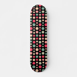 180115 v2 - Färg 01 - på svart Skateboard Bräda 19,5 Cm