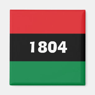 1804 Haiti Panafrikanska Färg  Magnet