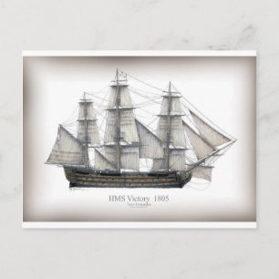 1805 Victory-fartyg Vykort