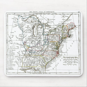 1806 Karta - Les Etats Unis d'Amrique Musmatta