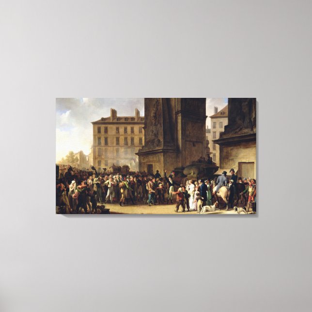 1807 års prenumerationer canvastryck (Framsida)