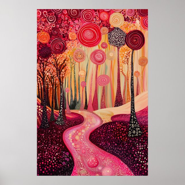 1808 Cosmic Surrealist Dreamscape Poster (Framsidan)