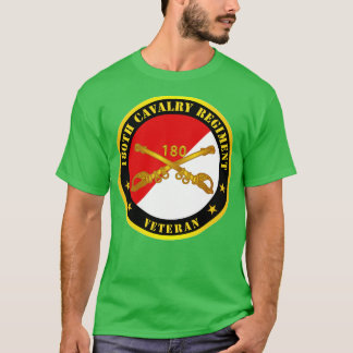 180:e kavalleriregatet Gren Veteran Red White X T Shirt