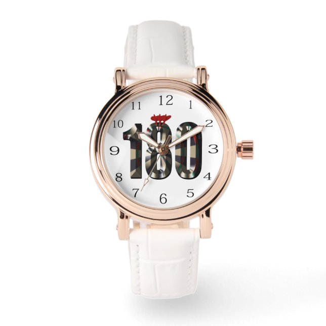 "180 i 3D: Ultimate Darts Dimension" Armbandsur (Framsida)